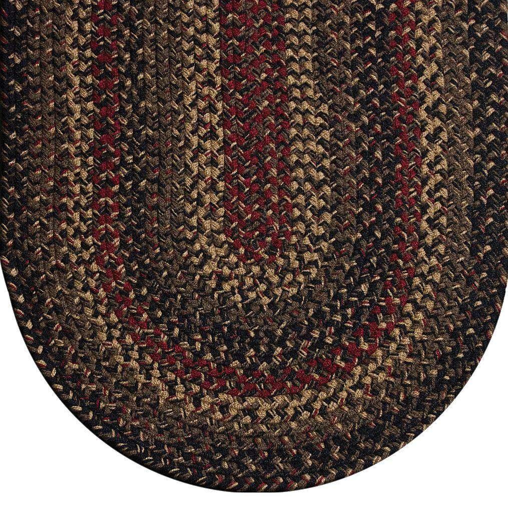 Country Primitive Braided Rugs For Sale - Round, Rectangle, Oval ...