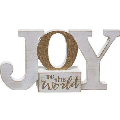 Joy to the World Shelf Sitter Tabletop & Decor CWI+ 