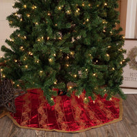 Yule Christmas Tree Skirt 48 VHC Brands - The Fox Decor