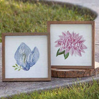 *Just Bloom Framed Easel, 2 Asst. - The Fox Decor