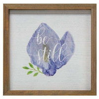 Thumbnail for *Just Bloom Framed Easel, 2 Asst. Pictures & Signs CWI+ 