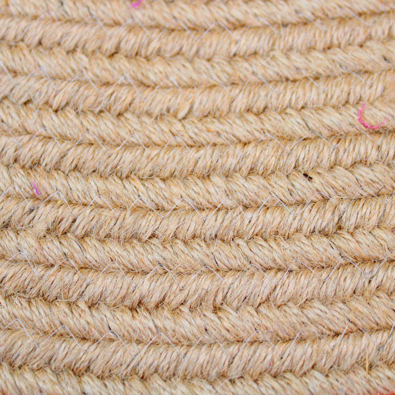 Jute & Cotton Multi-colored Chindi Braided Rug Reversible - The Fox Decor