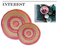 Thumbnail for Jute & Cotton Multi-colored Chindi Braided Rug Reversible - The Fox Decor