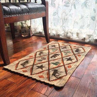 Thumbnail for Jute Door Mat Anti-Skip Dirtproof Kitchen Balcony Braided Mat rug The Fox Decor 