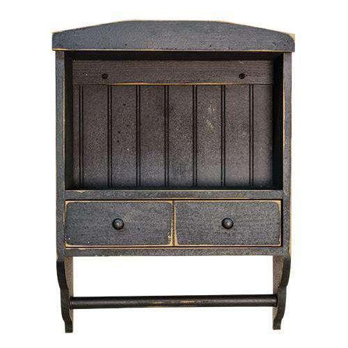 Katie Cupboard w/Towel Bar - The Fox Decor