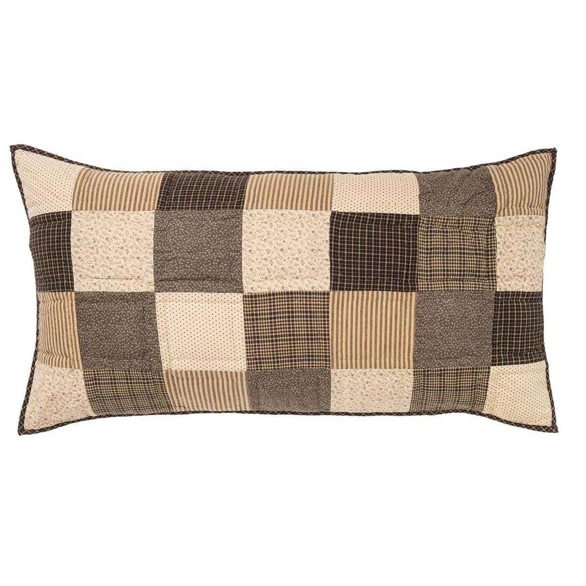 Kettle Grove Pillow Sham Bedding VHC Brands King 21"x37" 