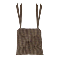 Thumbnail for Kettle Grove Plaid Country Chair Cushion - The Fox Decor