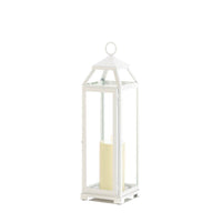 Thumbnail for Large Country White Open Top Lantern