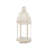 Thumbnail for Large Distressed White Lantern - The Fox Decor
