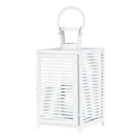 Large White Horizon Lantern - The Fox Decor