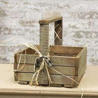 Thumbnail for Lath Easter Basket, Asst. Wood CWI+ 