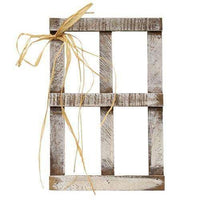 Thumbnail for Lath Window With Raffia Wall Decor CWI+ 