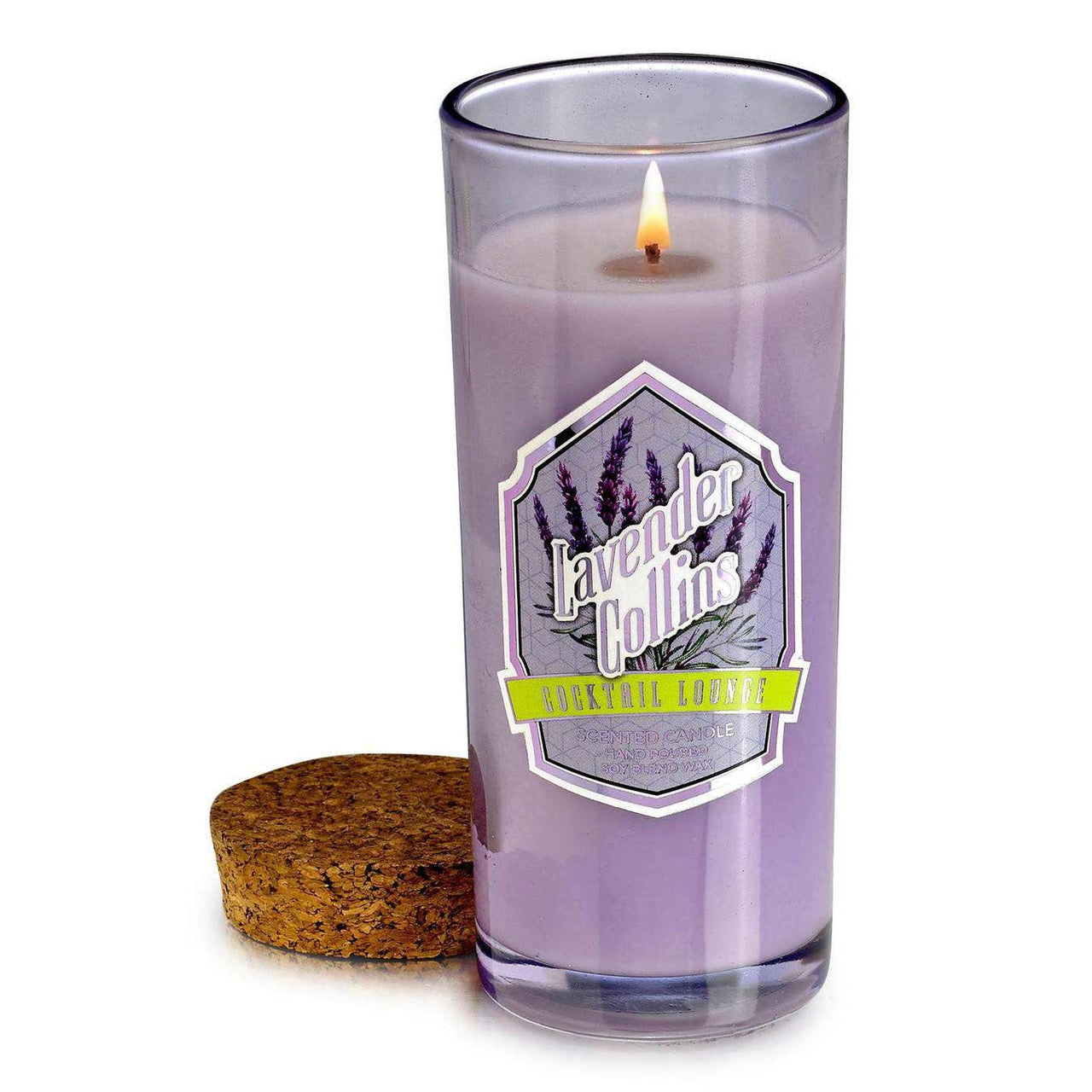 Lavender Collins Highball Scented Candle