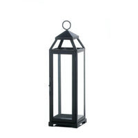 Lean & Sleek Candle Lantern (L) - The Fox Decor