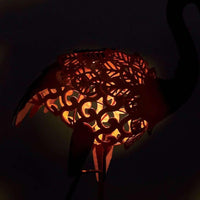 Thumbnail for Leaning Solar Flamingo Statue - The Fox Decor