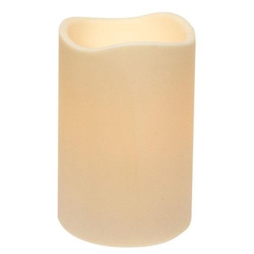 LED Bisque Finish Pillar, 6x12 - The Fox Decor