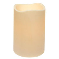 LED Bisque Finish Pillar, 6x12 - The Fox Decor
