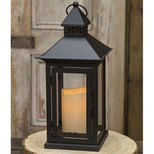 LED Flameless Timer Lantern - The Fox Decor