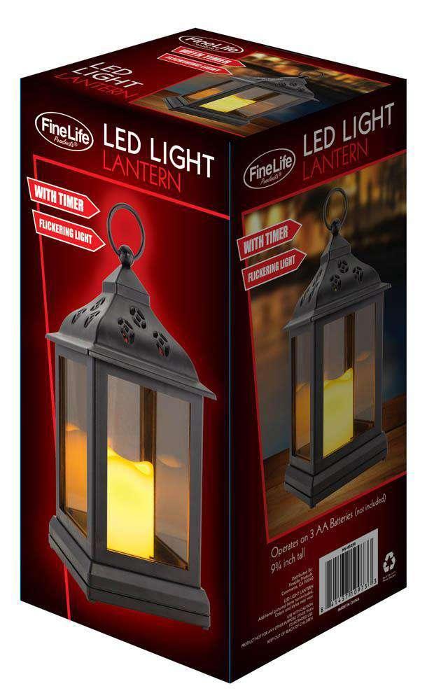 LED Flickering Light Lantern - The Fox Decor