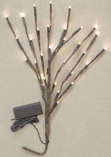 LED Light Branch, 20" 32ct Lighted Branches CWI+ 
