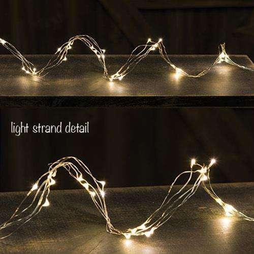 LED Light String, 125 ct, 8ft - The Fox Decor