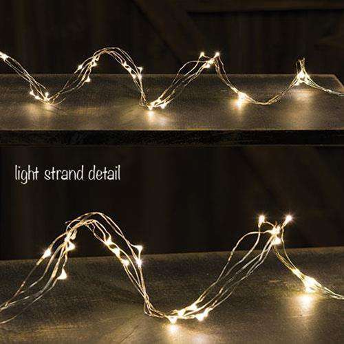 LED Light String, 125 ct, 8ft Light Strands CWI+ 