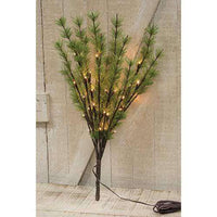 Thumbnail for LED Pine Branch, 40ct Lighted Branches CWI+ 