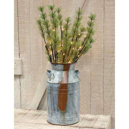 LED Pine Branch, 40ct Lighted Branches CWI+ 