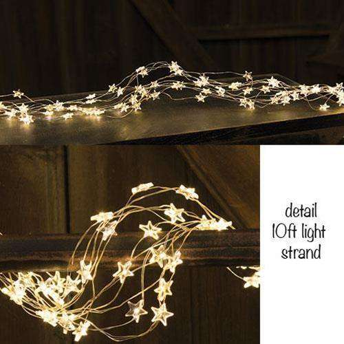 LED Star Light String, 360ct, 10 ft Light Strands CWI+ 