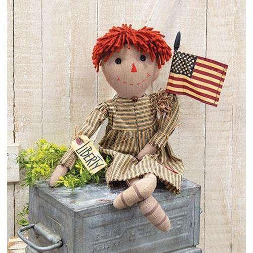 Liberty Annie Doll Country Dolls & Chairs CWI+ 