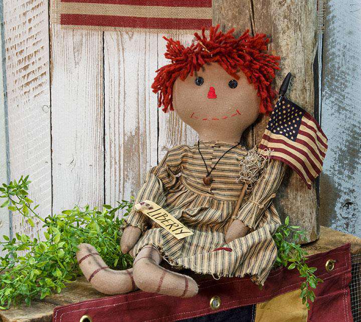 Liberty Annie Doll Country Dolls & Chairs CWI+ 