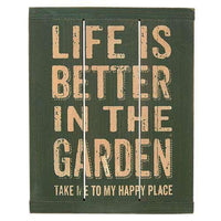 Thumbnail for Life is Better Garden Sign - The Fox Decor