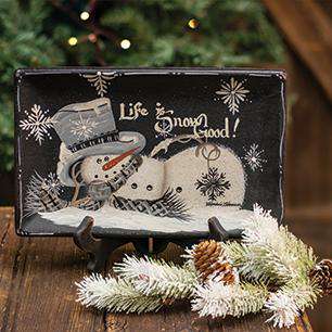 Life is Snow Good Tray Plates & Holders CWI+ 