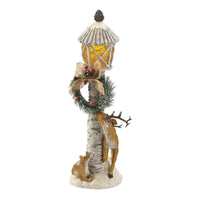 Thumbnail for Light Post Reindeer Figurine