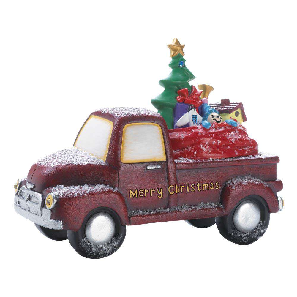 Light-Up Toy Delivery Truck Accent Plus 