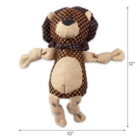 Thumbnail for Lion With Squeaker Burlap Pet Toy - The Fox Decor