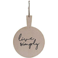 Thumbnail for Live Simply Cutting Board Wall Decor Farmhouse Decor CWI+ 