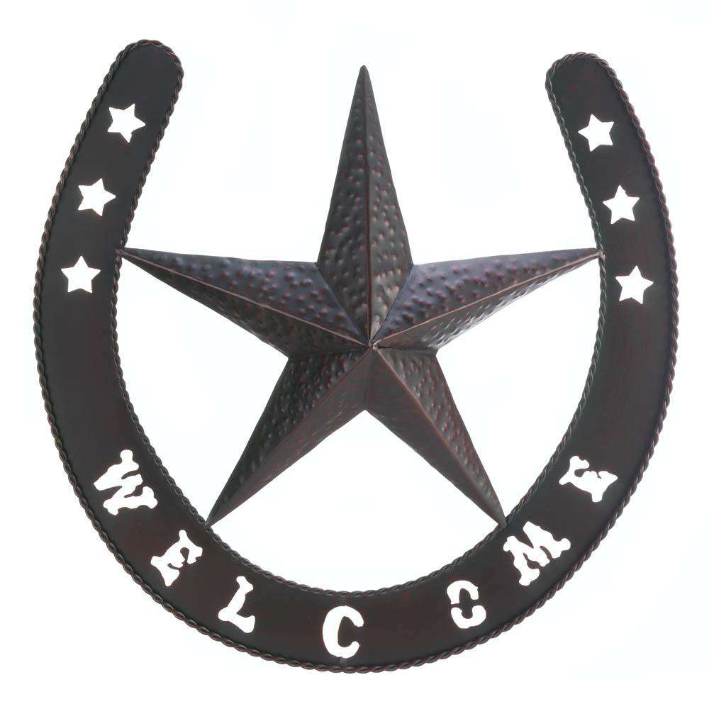 Lonestar Welcome Wall Decor Accent Plus 