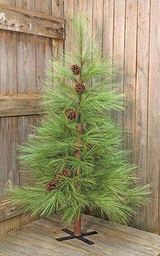 Long Needle Pine Tree 6 ft - The Fox Decor