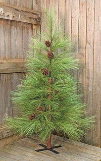 Long Needle Pine Tree 6 ft - The Fox Decor