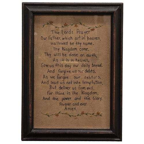 Lord's Prayer Stitchery Stitched Samplers CWI+ 