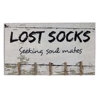 Thumbnail for Lost Socks Clip Sign - The Fox Decor
