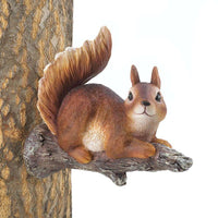 Thumbnail for Lounging Squirrel Tree Decor