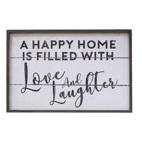 Thumbnail for Love and Laughter Wall Art Farmhouse Decor CWI+ 