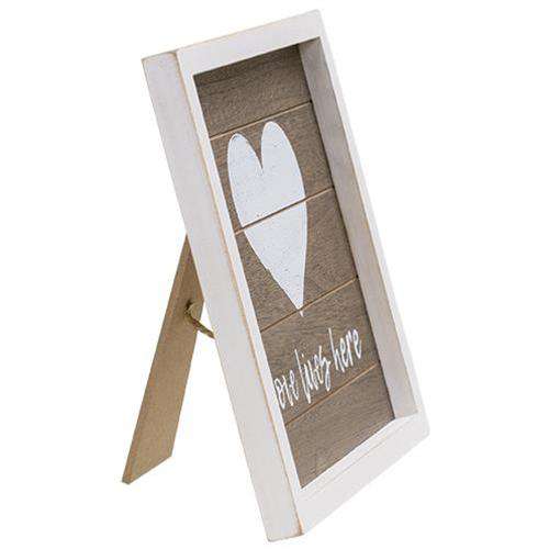 Love Framed Sign w/Easel Pictures & Signs CWI+ 