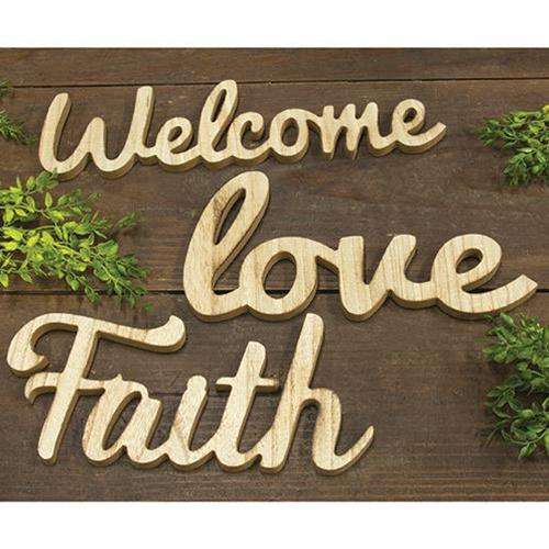 "Love" Freestanding Word Pictures & Signs CWI+ 