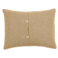 Thumbnail for Love You More Burlap Pillow, 14x18 Pillows VHC Brands 