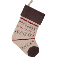 Thumbnail for Merry Little Christmas Stocking 11x15 VHC Brands - The Fox Decor