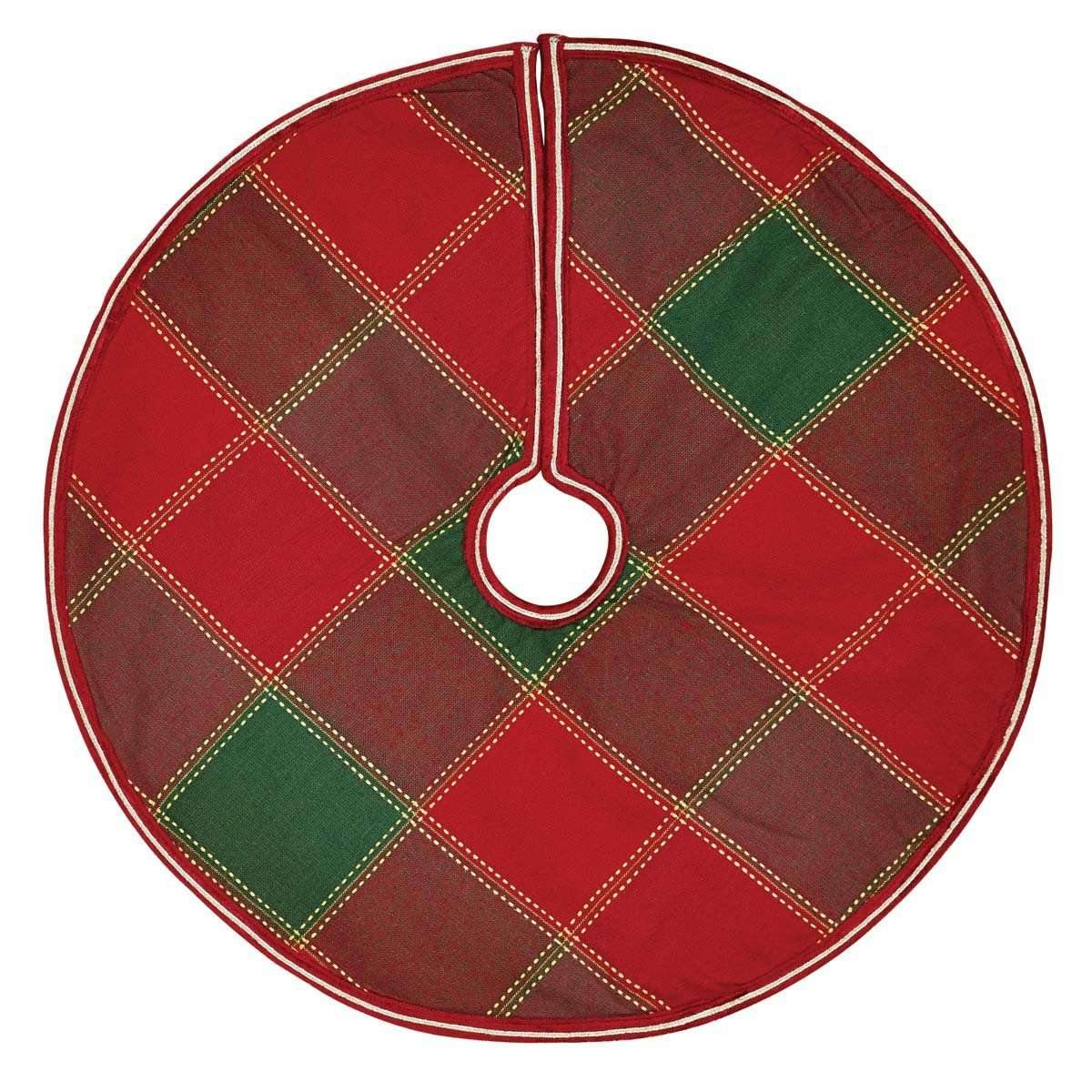 Tristan Mini Christmas Tree Skirt 21 VHC Brands - The Fox Decor