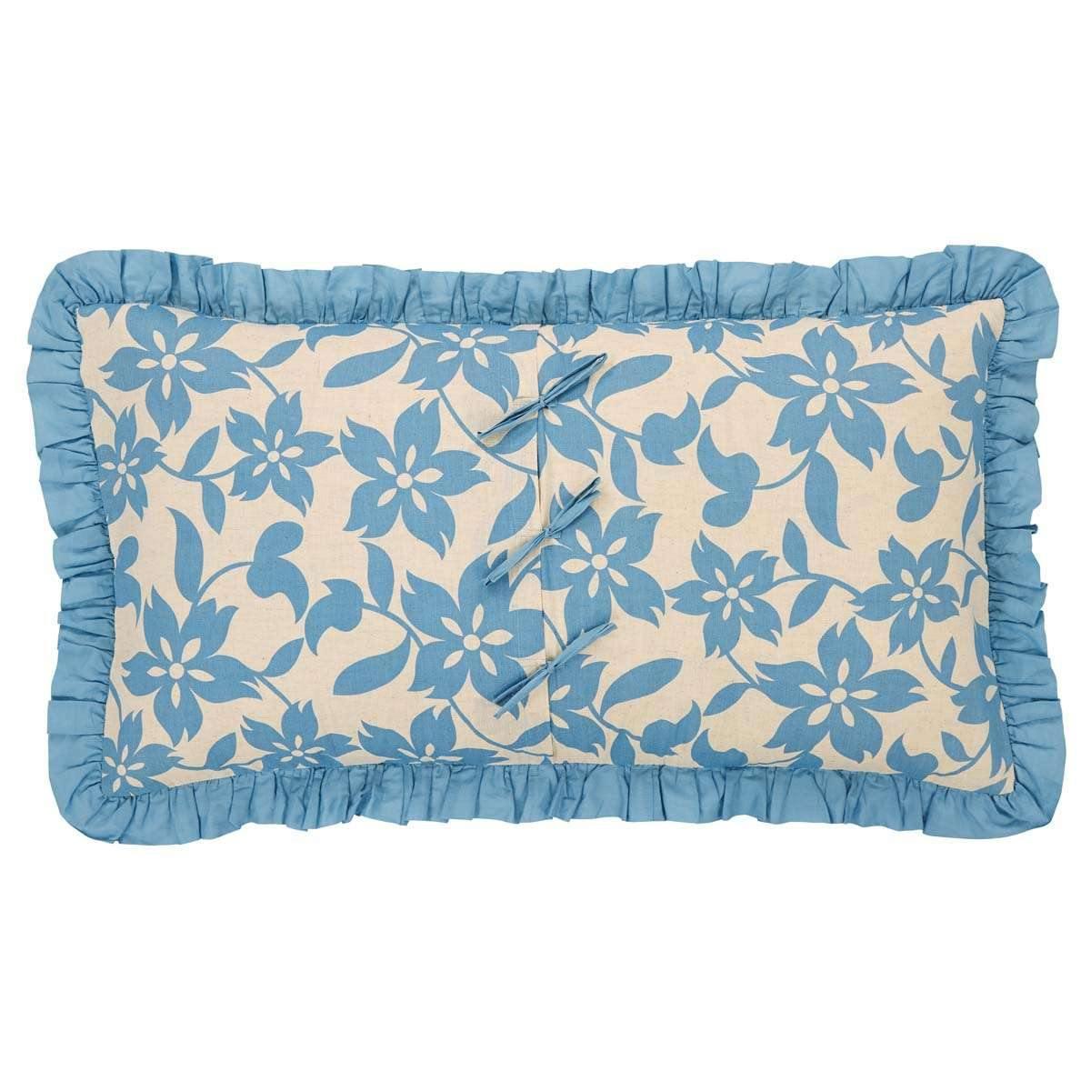 Briar Azure King Sham 21x37 VHC Brands - The Fox Decor